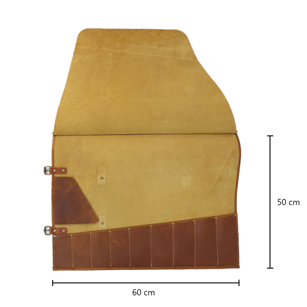 Messerrolle aus Leder – Profi – Ansicht 2