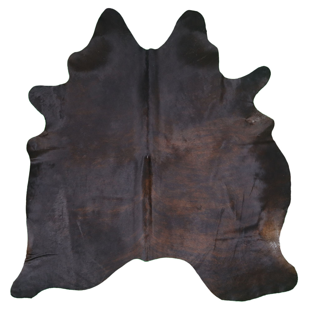 Kuhfell 521 in Schwarz gestromt, 215 × 195 cm – Produktfoto 1