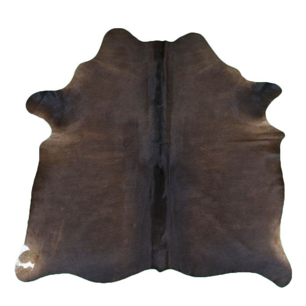 Kuhfell 485 in Dunkelbraun, 170 × 165 cm – Produktfoto 1