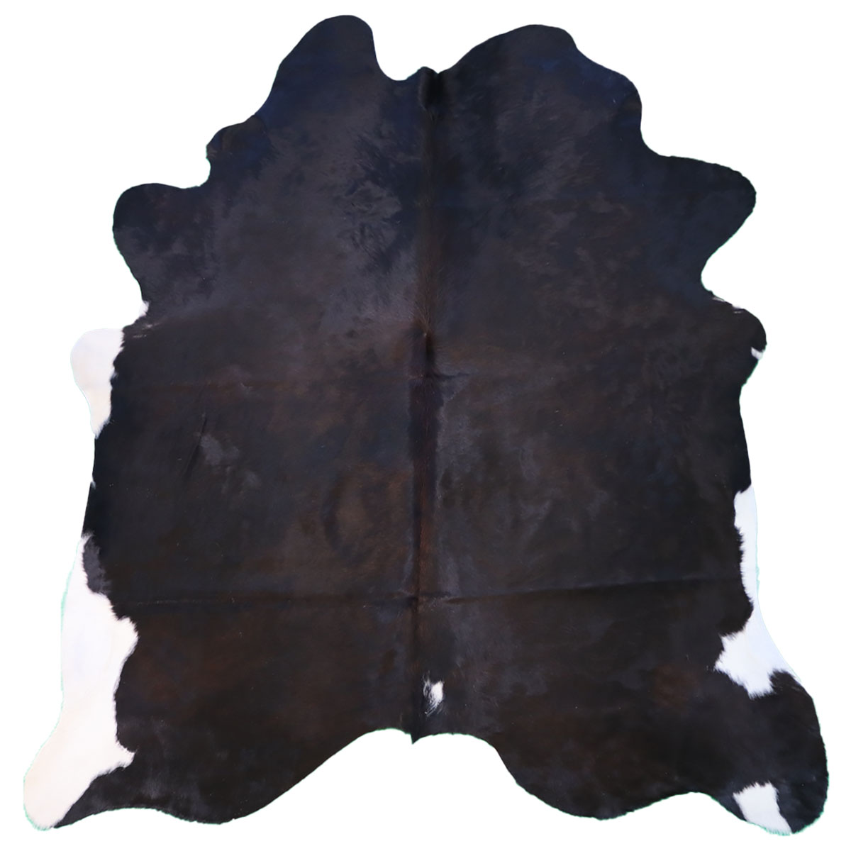Kuhfell 634 – Schwarz, 240 × 210 cm