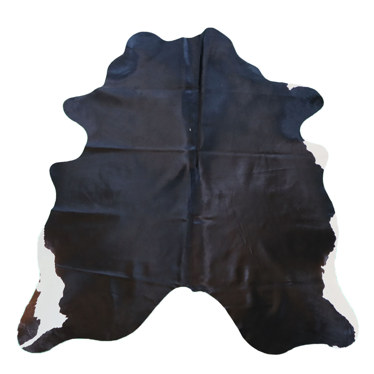 Kuhfell 624 – Schwarz, 210 × 180 cm