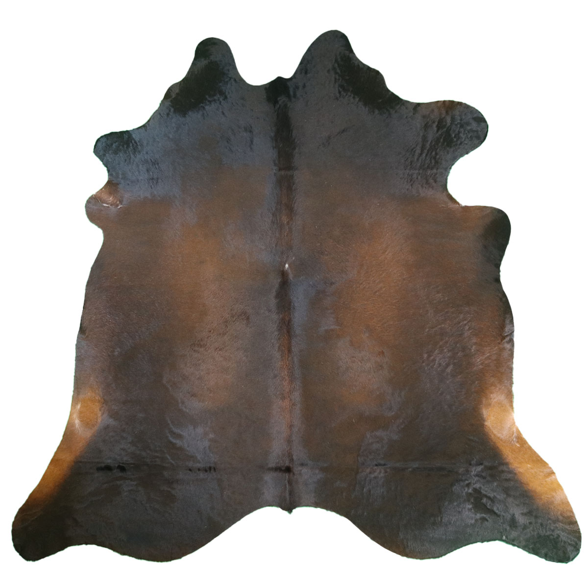 Kuhfell 607 – Dunkel, 220 × 215 cm