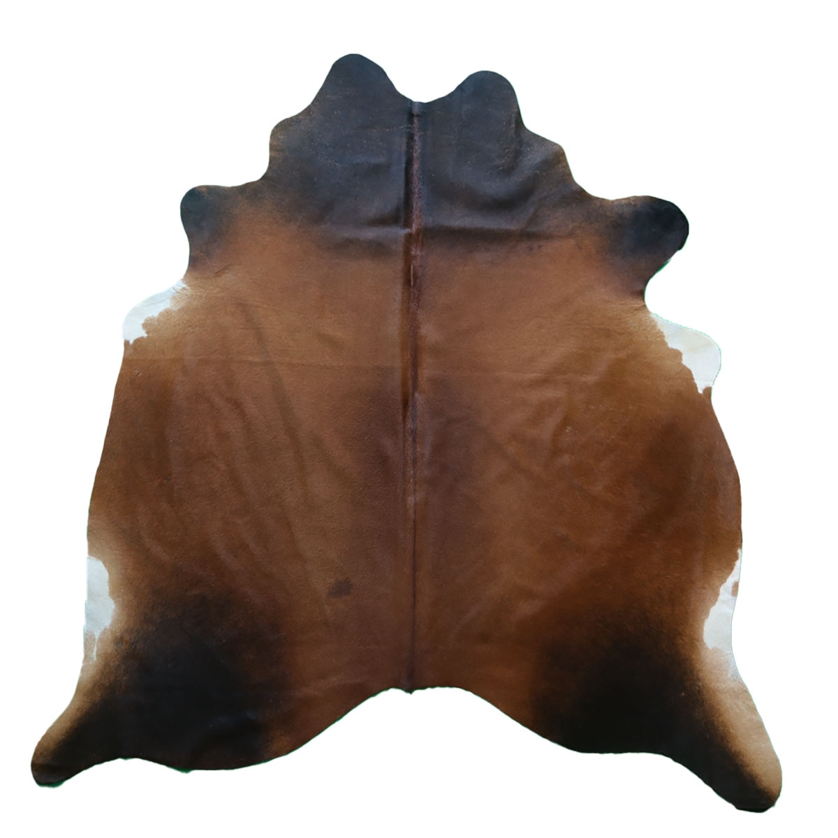 Kuhfell Rotbraun 210 × 195 cm – Gesamtansicht, SKU 570