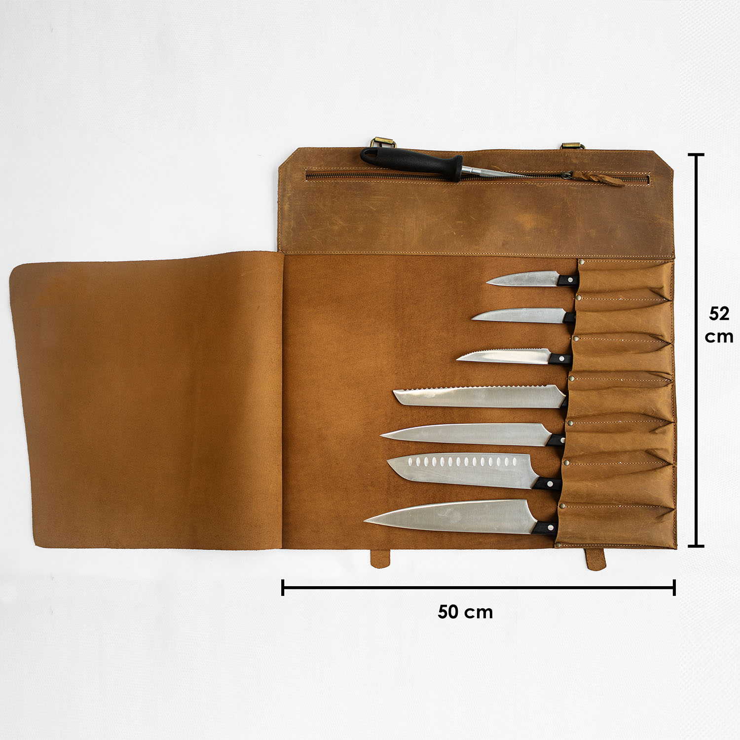 Messerrolle aus Leder – Master – Ansicht 3