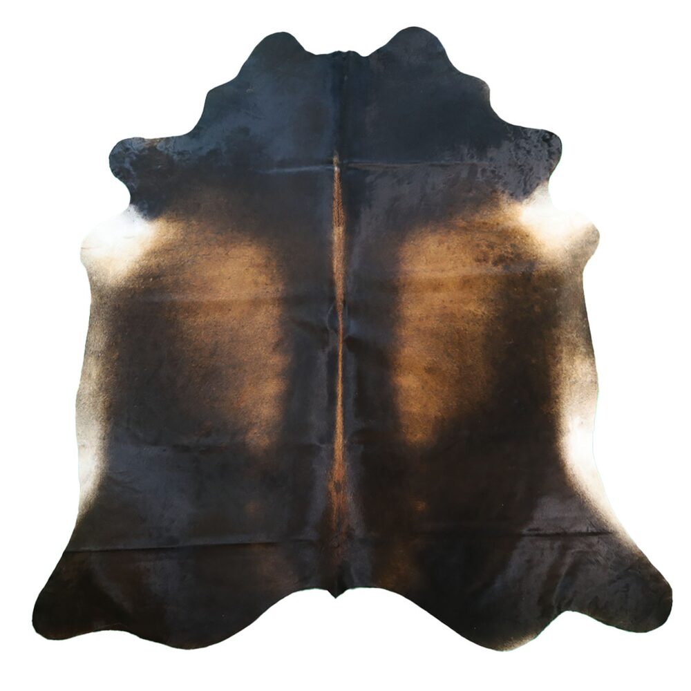 Kuhfell 596 – rötlich, 225 × 210 cm – Einzelstück